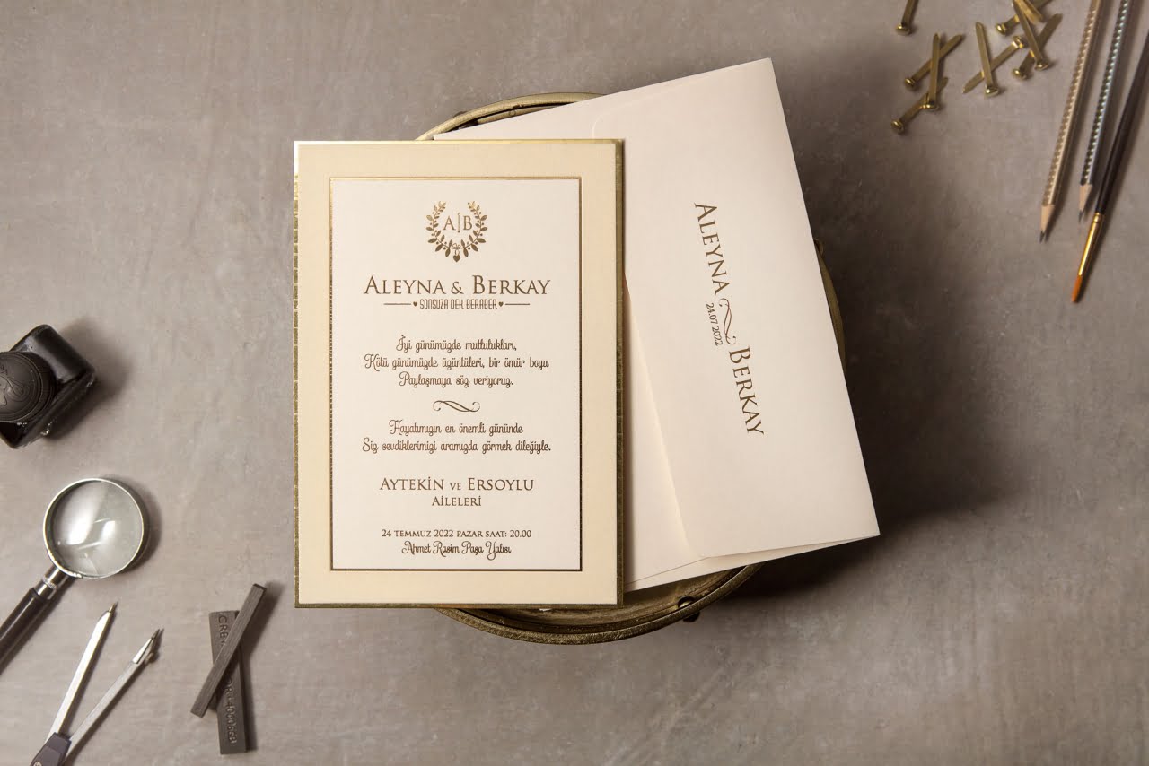 Code : IK8402 - Invitation de mariage