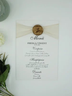 Code: M14 - Menu cards