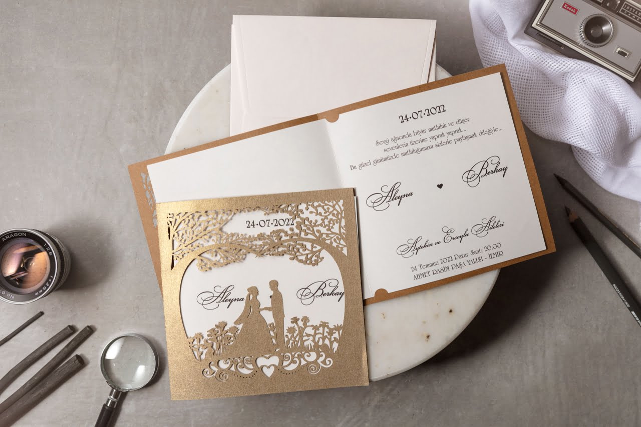 Code : IK8325 - Invitation de mariage – Image 2