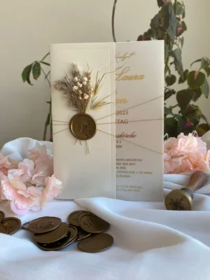 4008-Hochzeitseinladungen-1 4. season - Code: 4008 - Wedding Invitation