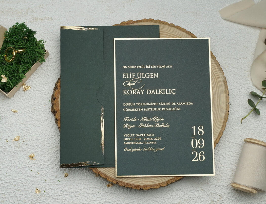 Code: 9317 - Premium Hochzeitseinladung